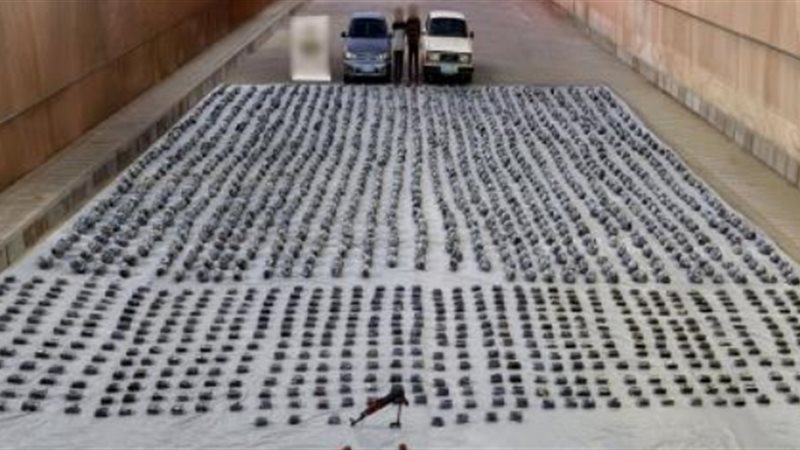 المواد المخدرة المضبوطة