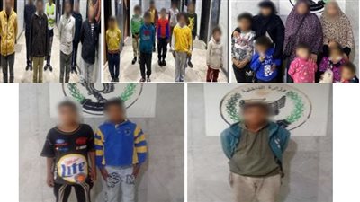 ضبط 11 شخصا لاستغلالهم الأطفال الأحداث في التسول واستجداء المارة بالجيزة