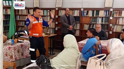استعدادًا لمناورة «صقر».. تعليم الفيوم ينظم ورشة عمل الإسعافات الأولية