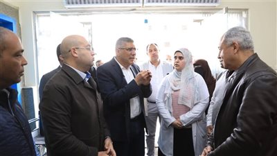 محافظ الجيزة يتابع انتظام العمل داخل مستشفى الصف ووحدة طب أسرة الفهميين