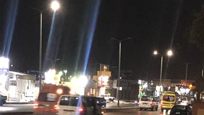 إصابة  6 اشخاص في حادث تصادم نقل مع ميكروباص بالسويس 