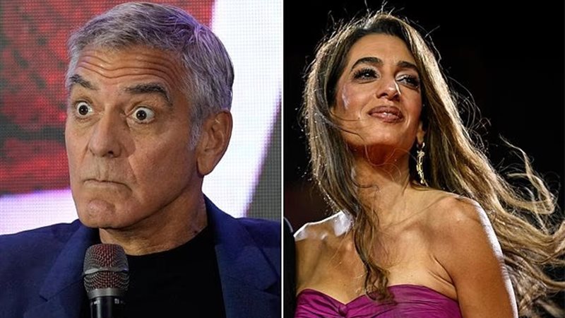 أمل علم الدين وجورج