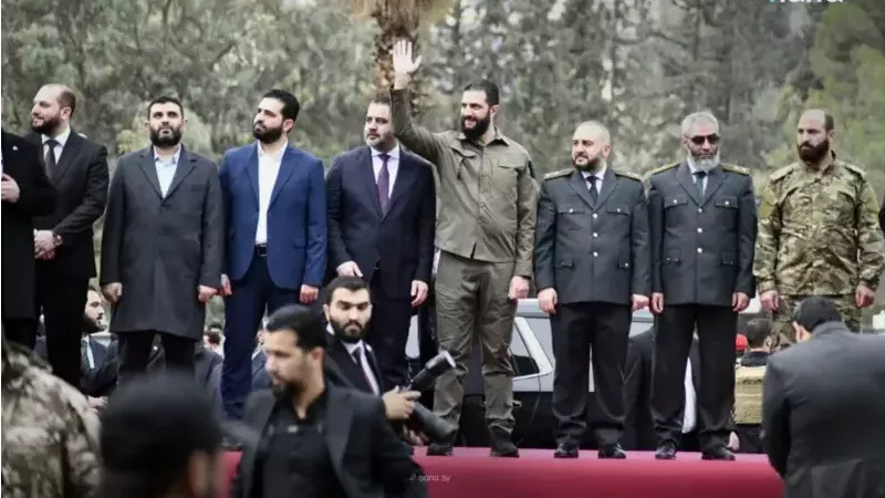  الشرع يشارك في احتفالات