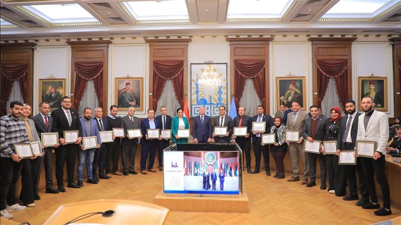 جانب من التكريم