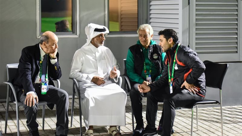 طولان وأحمد حسن مع