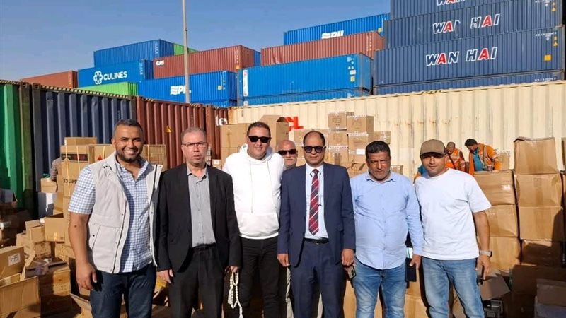 جانب من الضبطية 