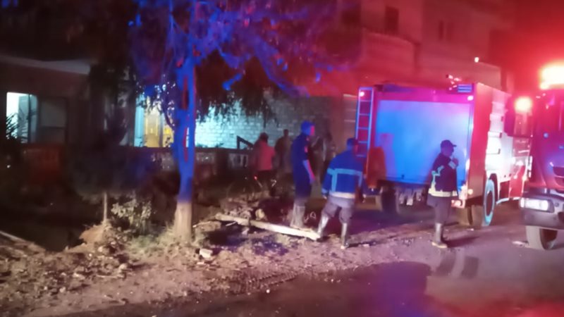 إصابة 4 سيدات بحروق