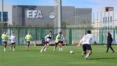منتخب مصر يخوض تدريبًا صباحيًا بمركز المنتخبات الوطنية