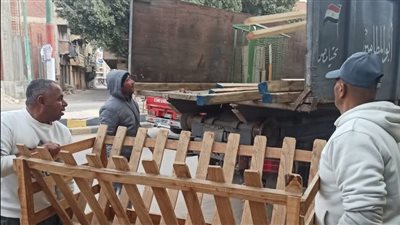 حملة مكبرة ترفع 1200 حالة إشغال بين ثابت ومتحرك بشوارع بأبوالمطامير في البحيرة