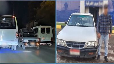 عرض حياة المواطنين للخطر.. القبض علي  قائد سيارة ربع نقل بالشرقية
