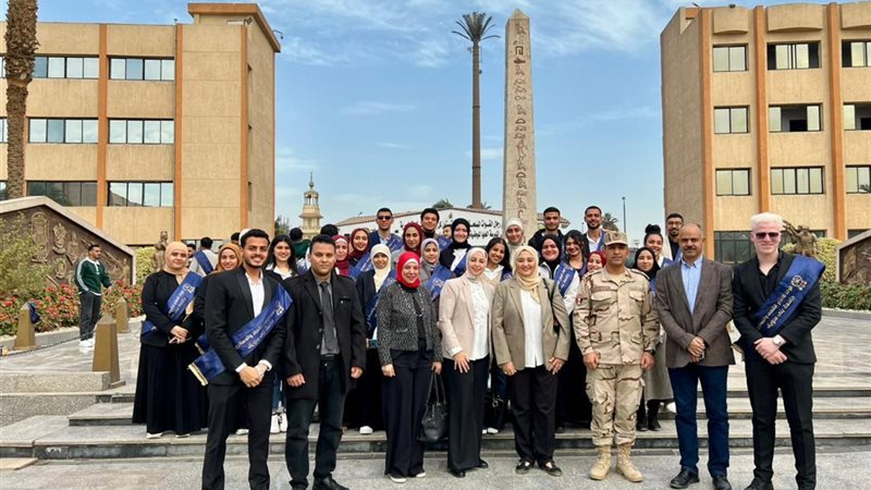 طلاب جامعة بنى سويف