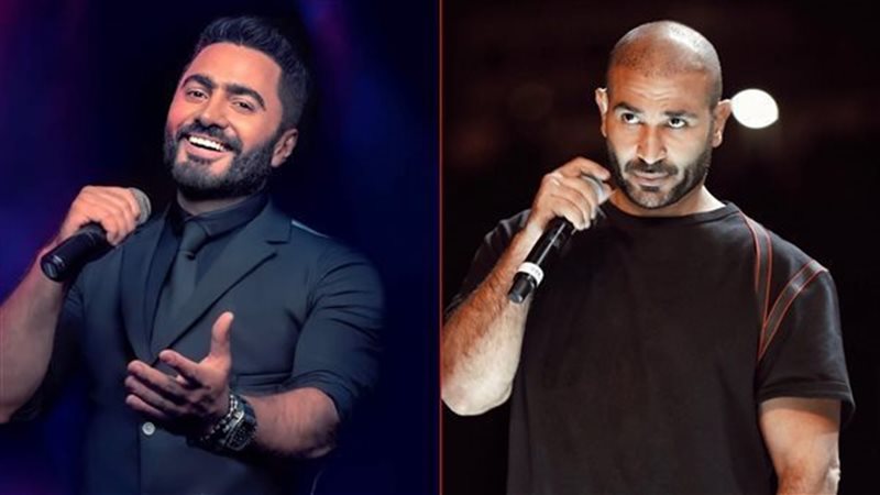 أحمد سعد وتامر حسني