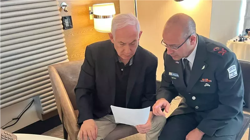 نتنياهو وغوفمان