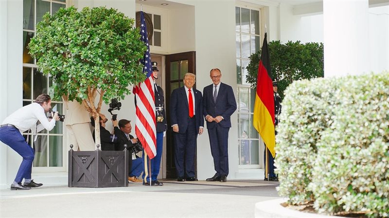 ترامب وميرتس