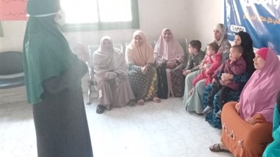 حياة كريمة تنفذ أكثر من 1170 خدمة طبية مجانية لأهالي نعيم ببنى سويف