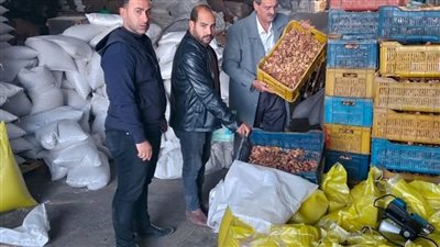 ضبط 170 طن أغذية فاسدة بالشرقية قبل تجهيزها للبيع فى رمضان