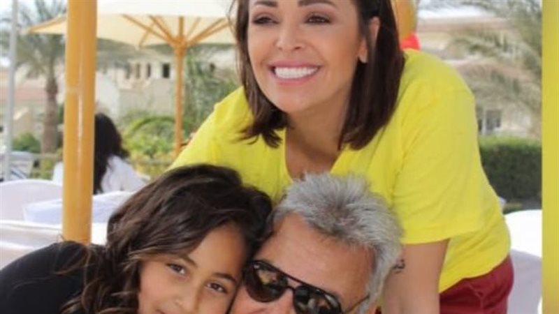 داليا البحيري ووالدها