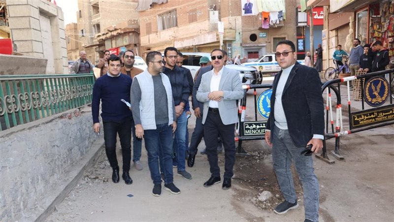 جانب من تفقد كوبري