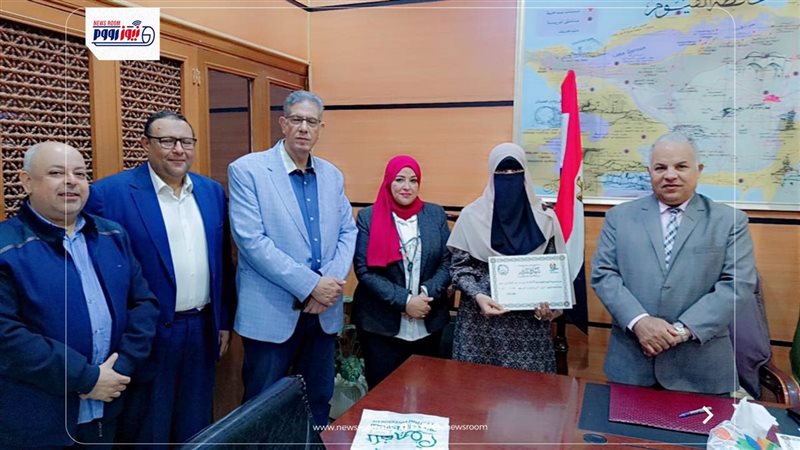 جانب من التكريم 