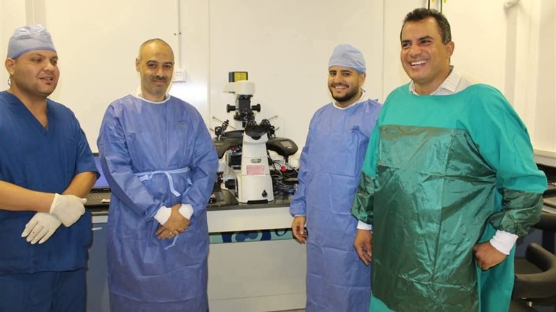 الاطقم الطبية بالمركز