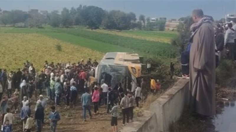 جانب من الحادث 