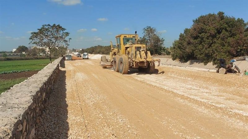 جانب من أعمال التوسعة