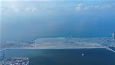 ارتفاع معدلات تنفيذ إنشاء محطة تحيا مصر 2 متعددة الأغراض بميناء الدخيلة 