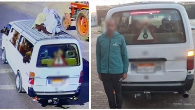 بيحمل ركاب زيادة .. الأمن يكشف تفاصيل فيديو فتيات أعلى ميكروباص بالغربية  