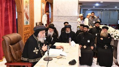 بالمرج ..البابا تواضروس الثاني : بيت بلا مكتبة جسد بلا روح