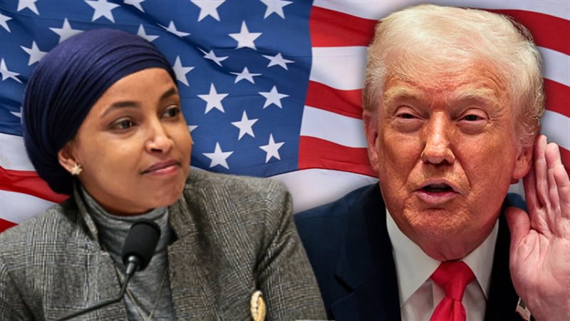 ترامب وإلهان عمر