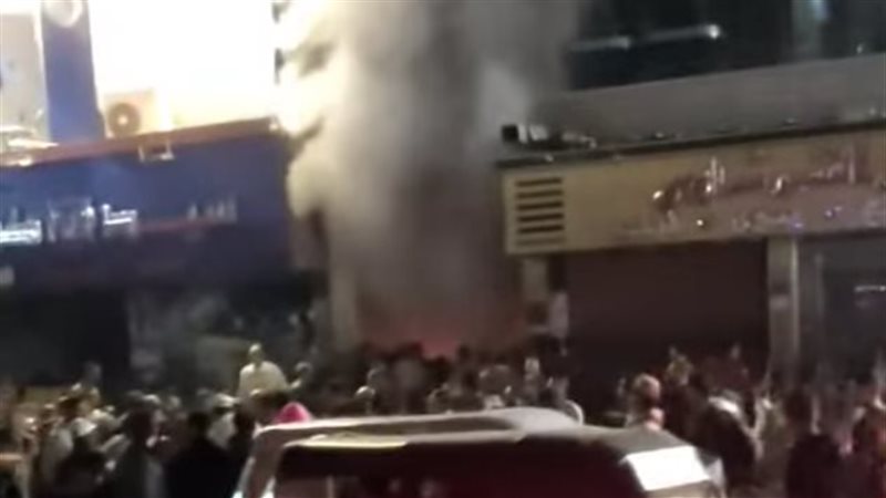 حريق بشبرا الخيمة
