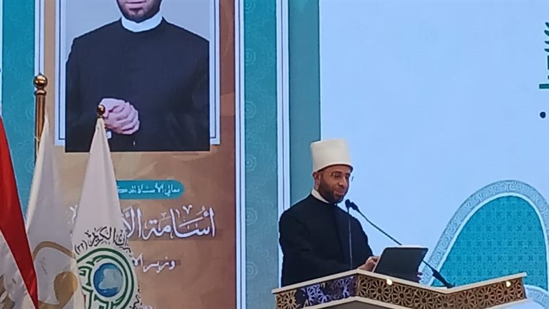 جانب من كلمة وزير