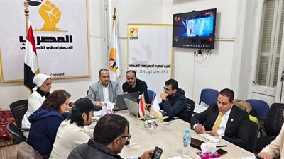  “المصري الديمقراطي ”يواصل متابعة سير العملية الانتخابية  داخل 30دائرة الملغاة