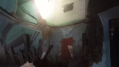 انهيار منزل مشيد بالطوب الأحمر دون خسائر في الأرواح بسوهاج 
