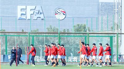 منتخب مصر يستكمل تدريباته استعدادا لملاقاة نيجيريا 