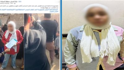  القبض على سيدة وجهت الناخبين للتصويت لصالح مرشح بالجيزة