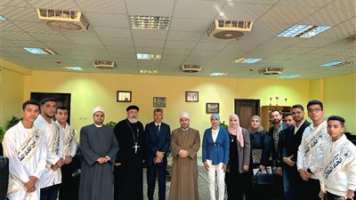 رجال الدين ببني سويف يحتفلون باليوم العالمي للتسامح