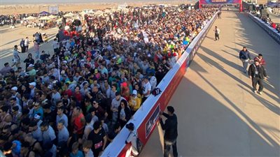 وزير الشباب والرياضة يطلق نصف ماراثون الأهرامات 2025
