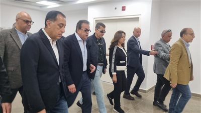 رئيس الوزراء يتفقد مشروع انشاء مستشفى شبين القناطر المركزى بمحافظة القليوبية 