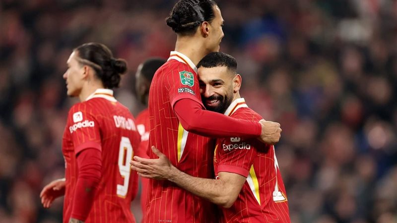 صلاح و فان دايك