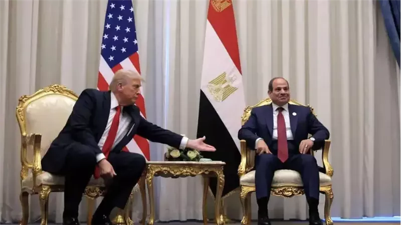 الرئيس السيسي وترامب