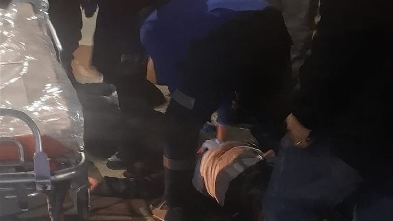 جانب من الحادث 