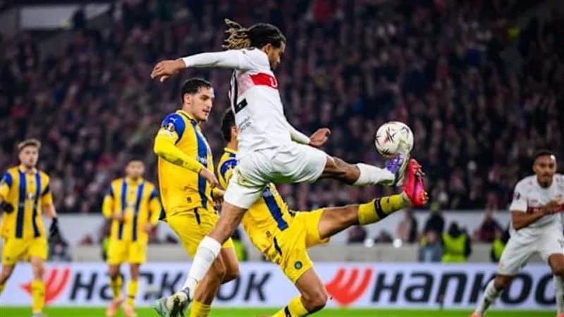 مباراة شتوتجارت ومكابي