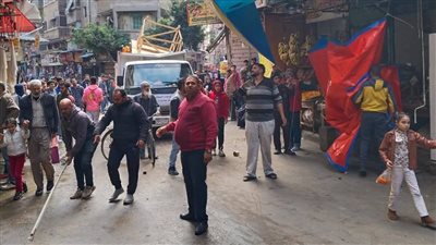 بتوجيهات المحافظ.. حملة مكبرة لرفع الاشغالات بشارع الشرباصي بمدينة دمياط