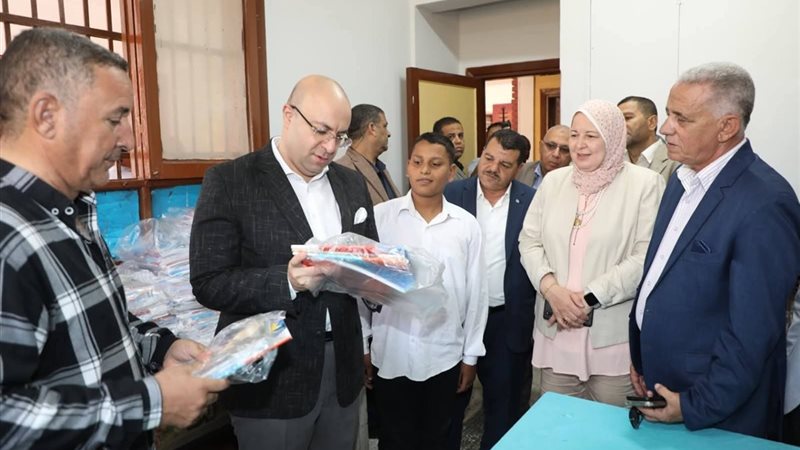 محافظ بنى سويف وأمل