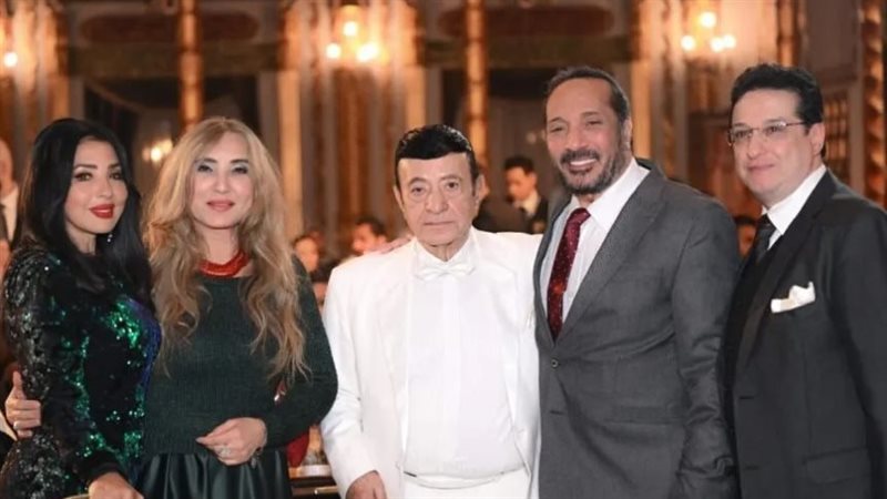 النجوم من حفل زفاف