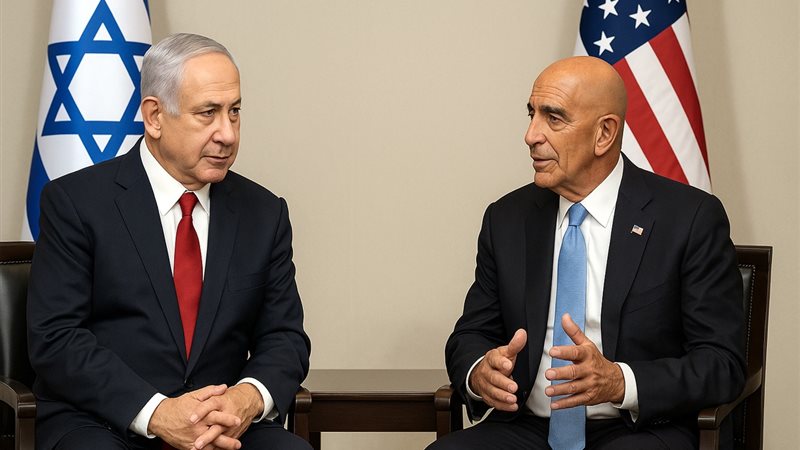 توم باراك ونتنياهو