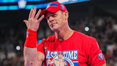 نهاية أسطورة.. جون سينا يودع حلبات WWE بعد خسارته أمام جونتر في واشنطن