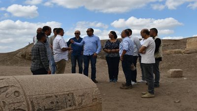 مصر تكتشف 255 تمثالًا وبقايا معبد شمسى جديد في إنجاز أثري كبير
