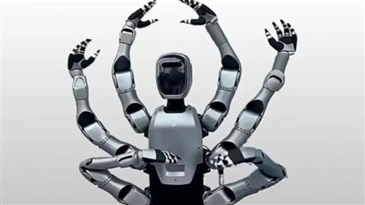 بـ 6 أذرع.. ابتكار روبوت في الصين يعمل بسرعة تفوق سرعة البشر